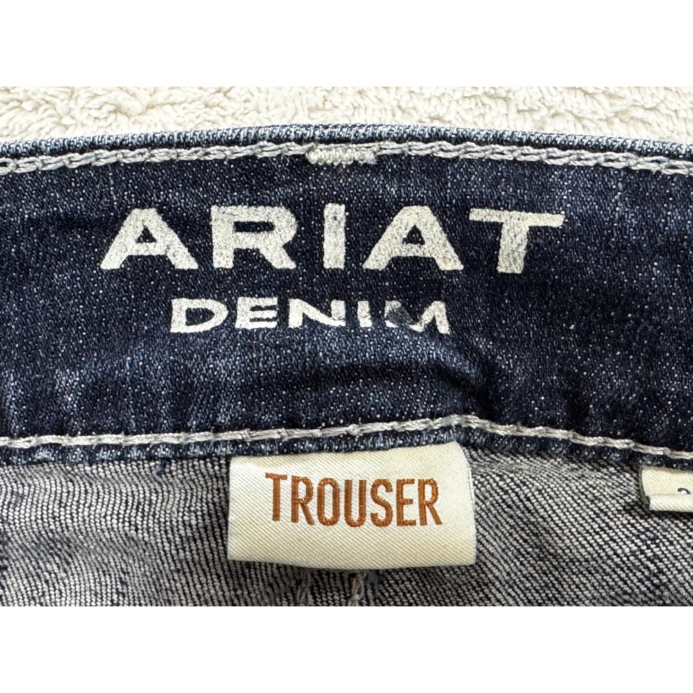 Ariat Womens Trouser Aisha Wide Jeans 26R Meas: 26x32.5 - Picture 4 of 9